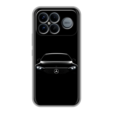 Силиконовый чехол на Poco F8 Ultra с принтом Mercedes Мерседес Силиконовый чехол на Poco F8 Ultra с принтом Mercedes Мерседес