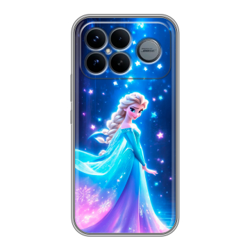 Силиконовый чехол на Poco F8 Ultra с принтом Холодное сердце Frozen Силиконовый чехол на Poco F8 Ultra с принтом Холодное сердце Frozen
