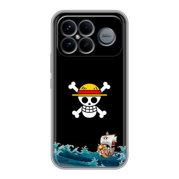 Силиконовый чехол на Poco F8 Ultra с принтом One Piece Ван Пис Силиконовый чехол на Poco F8 Ultra с принтом One Piece Ван Пис