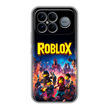 Силиконовый чехол на Poco F8 Ultra с принтом Roblox Роблокс Силиконовый чехол на Poco F8 Ultra с принтом Roblox Роблокс