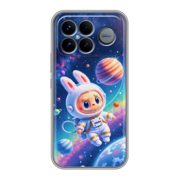 Силиконовый чехол на Poco F8 Ultra с принтом Labubu Лабубу Силиконовый чехол на Poco F8 Ultra с принтом Labubu Лабубу