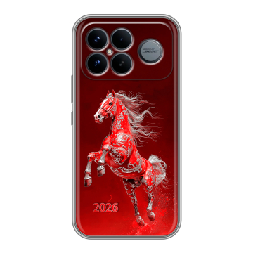 Силиконовый чехол на Poco F8 Ultra с принтом Новый год Силиконовый чехол на Poco F8 Ultra с принтом Новый год