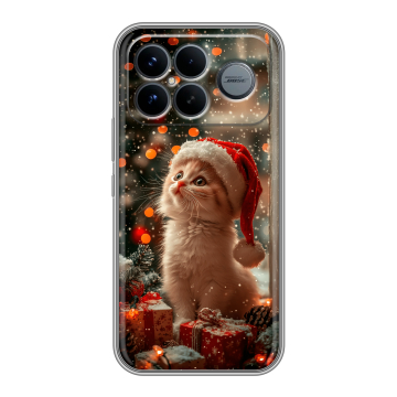 Силиконовый чехол на Poco F8 Ultra с принтом Новый год Силиконовый чехол на Poco F8 Ultra с принтом Новый год