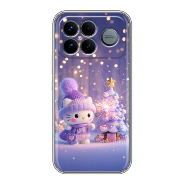 Силиконовый чехол на Poco F8 Ultra с принтом Новый год Силиконовый чехол на Poco F8 Ultra с принтом Новый год