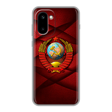 Силиконовый чехол на OnePlus 15R с принтом Герб СССР