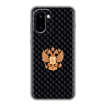 Силиконовый чехол на OnePlus 15R с принтом Герб России принт Силиконовый чехол на OnePlus 15R с принтом Герб России принт