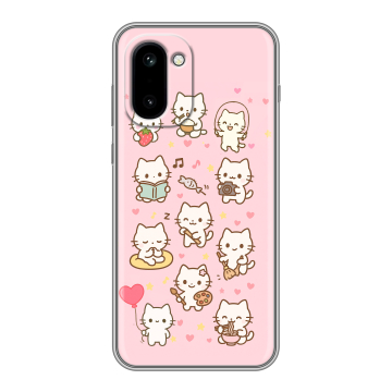 Силиконовый чехол на OnePlus 15R с принтом Hello Kitty Хелоу Кити