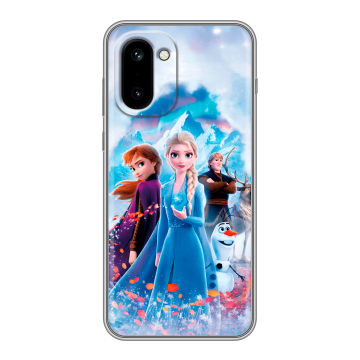 Силиконовый чехол на OnePlus 15R с принтом Холодное сердце Frozen Силиконовый чехол на OnePlus 15R с принтом Холодное сердце Frozen