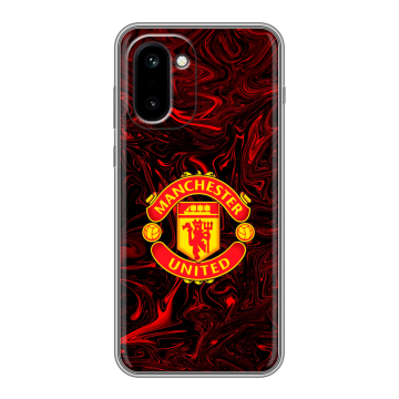 Силиконовый чехол на OnePlus 15R с принтом Manchester United