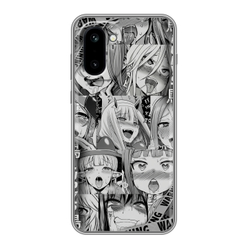Силиконовый чехол на OnePlus 15R с принтом Ahegao Ахегао Аниме Силиконовый чехол на OnePlus 15R с принтом Ahegao Ахегао Аниме