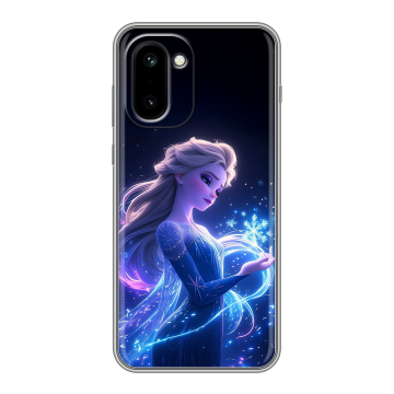 Силиконовый чехол на OnePlus 15R с принтом Холодное сердце Frozen