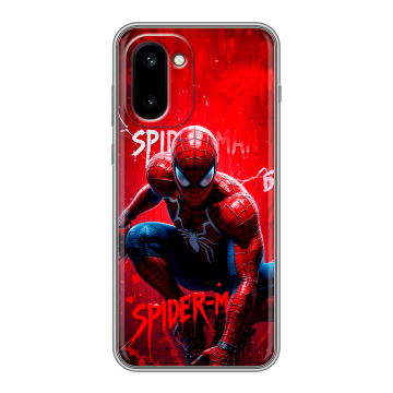 Силиконовый чехол на OnePlus 15R с принтом Spiderman Человек паук