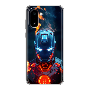 Силиконовый чехол на OnePlus 15R с принтом IronMan Железный человек