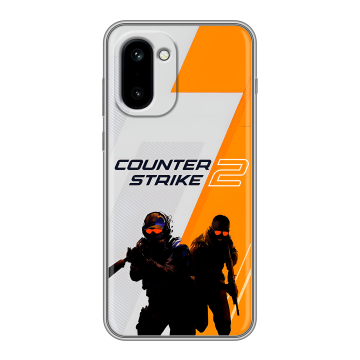 Силиконовый чехол на OnePlus 15R с принтом Counter Strike