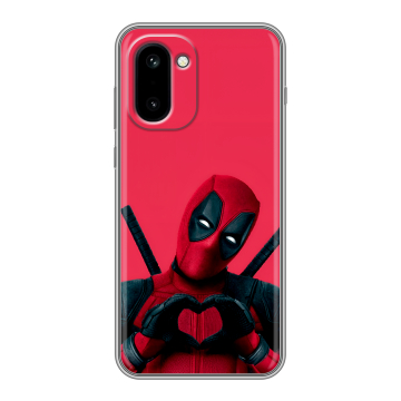 Силиконовый чехол на OnePlus 15R с принтом Дедпул Deadpool