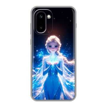 Силиконовый чехол на OnePlus 15R с принтом Холодное сердце Frozen Силиконовый чехол на OnePlus 15R с принтом Холодное сердце Frozen