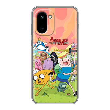 Силиконовый чехол на OnePlus 15R с принтом Adventure time Время приключений Силиконовый чехол на OnePlus 15R с принтом Adventure time Время приключений