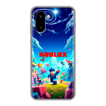 Силиконовый чехол на OnePlus 15R с принтом Roblox Роблокс