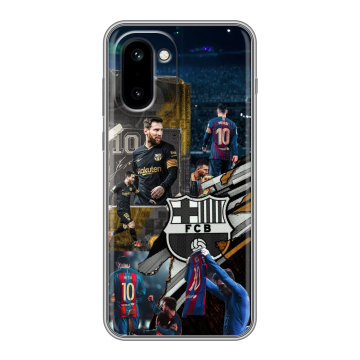 Силиконовый чехол на OnePlus 15R с принтом Messi Barcelona Силиконовый чехол на OnePlus 15R с принтом Messi Barcelona