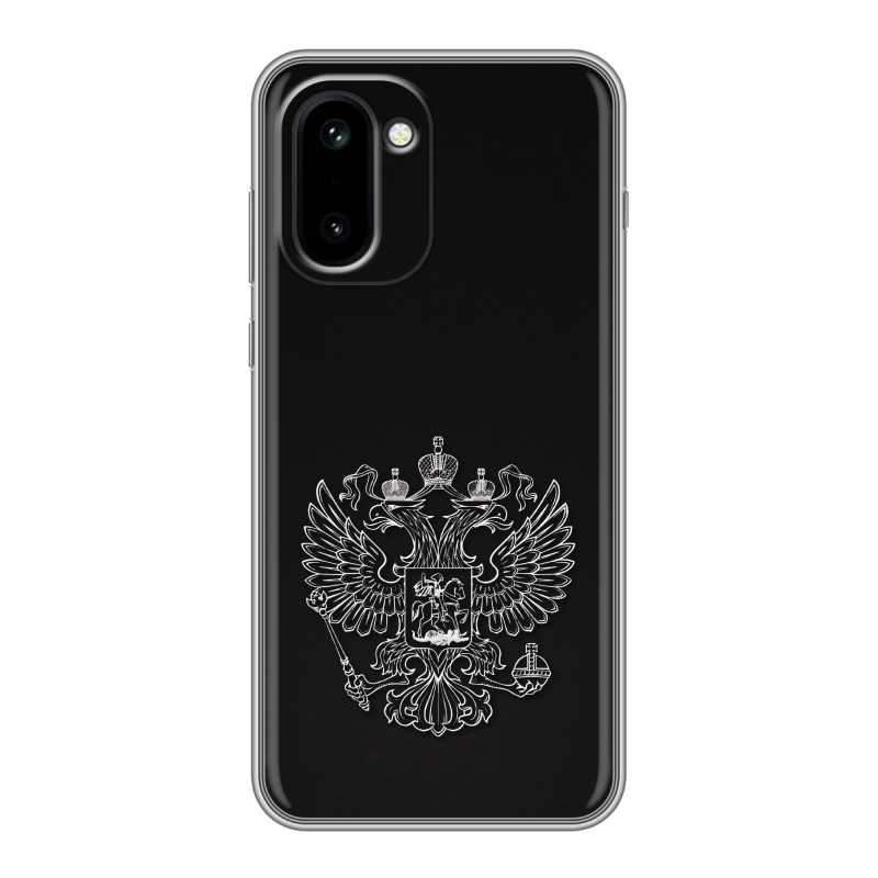 Силиконовый чехол на OnePlus 15R с принтом Герб России Силиконовый чехол на OnePlus 15R с принтом Герб России