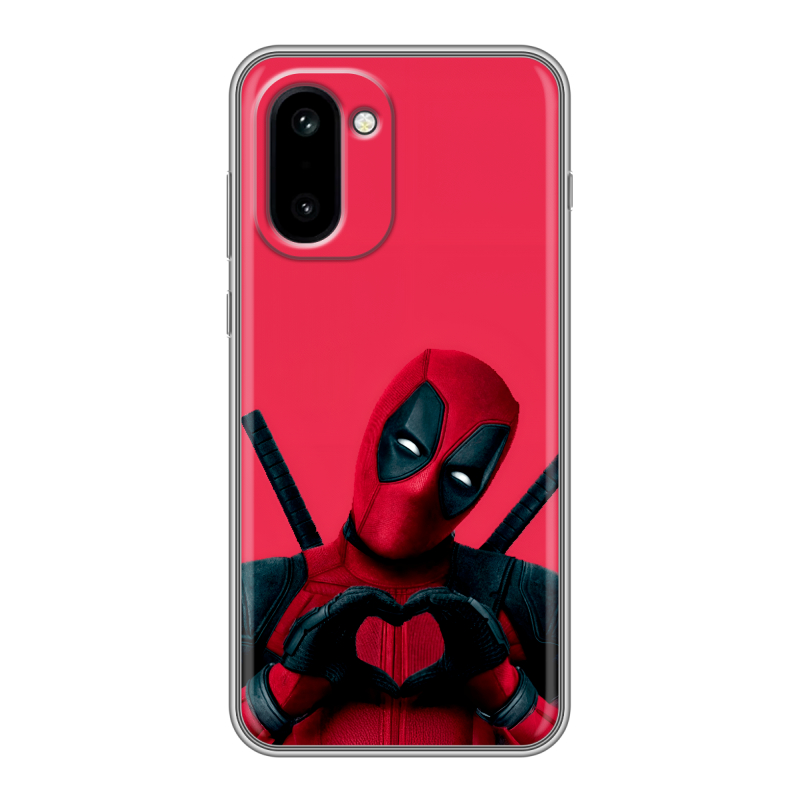 Силиконовый чехол на OnePlus 15R с принтом Дедпул Deadpool Силиконовый чехол на OnePlus 15R с принтом Дедпул Deadpool