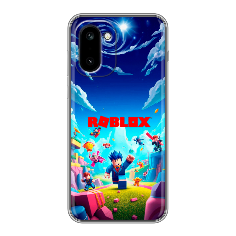 Силиконовый чехол на OnePlus 15R с принтом Roblox Роблокс Силиконовый чехол на OnePlus 15R с принтом Roblox Роблокс