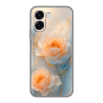 Силиконовый чехол на OPPO A6x с принтом Женский
