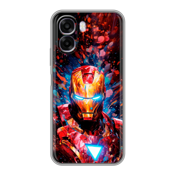 Силиконовый чехол на OPPO A6x с принтом Железный человек Ironman Силиконовый чехол на OPPO A6x с принтом Железный человек Ironman