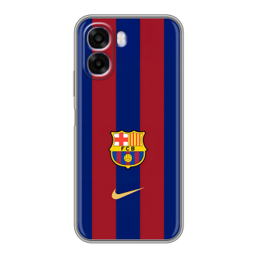 Силиконовый чехол на OPPO A6x с принтом Барселона Barcelona