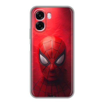 Силиконовый чехол на OPPO A6x с принтом Spiderman Человек паук
