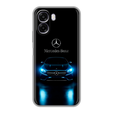 Силиконовый чехол на OPPO A6x с принтом Mercedes Мерседес Силиконовый чехол на OPPO A6x с принтом Mercedes Мерседес