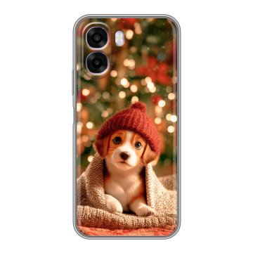 Силиконовый чехол на OPPO A6x с принтом Новый год Силиконовый чехол на OPPO A6x с принтом Новый год