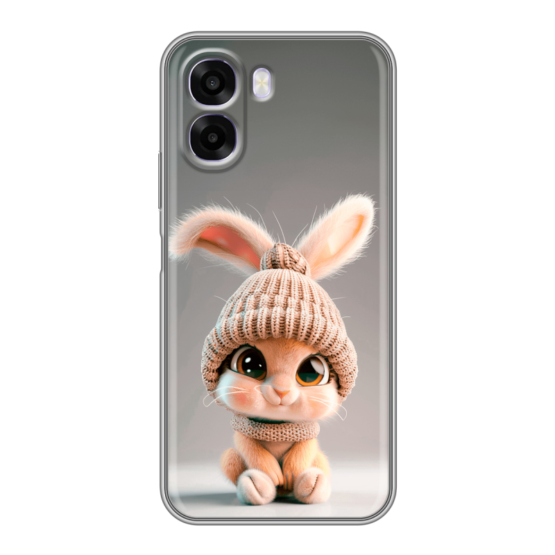 Силиконовый чехол на OPPO A6x с принтом Кролик Силиконовый чехол на OPPO A6x с принтом Кролик