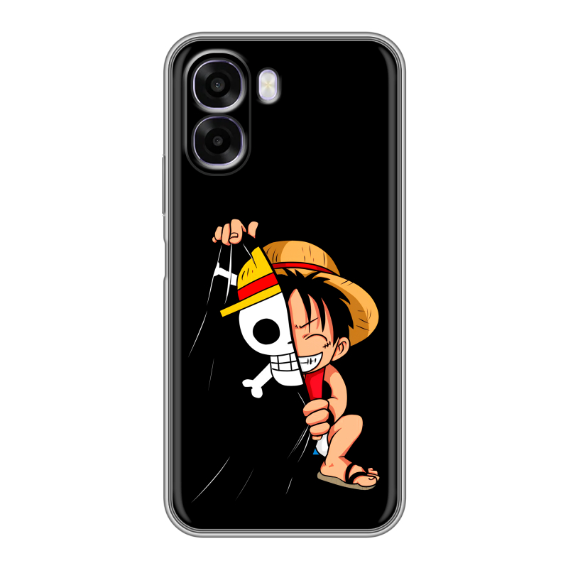 Силиконовый чехол на OPPO A6x с принтом One Piece Ван Пис Силиконовый чехол на OPPO A6x с принтом One Piece Ван Пис
