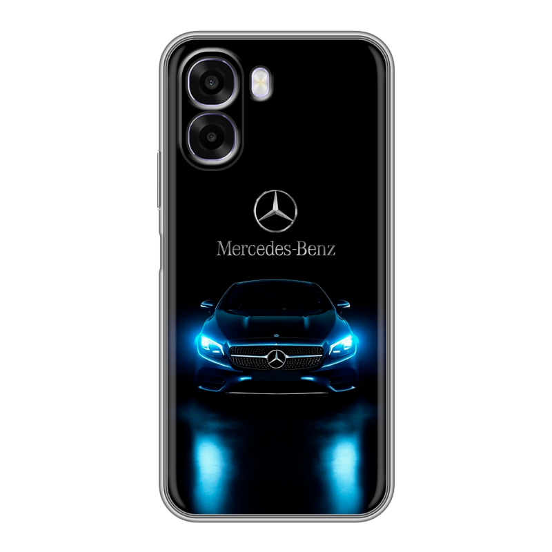 Силиконовый чехол на OPPO A6x с принтом Mercedes Мерседес Силиконовый чехол на OPPO A6x с принтом Mercedes Мерседес