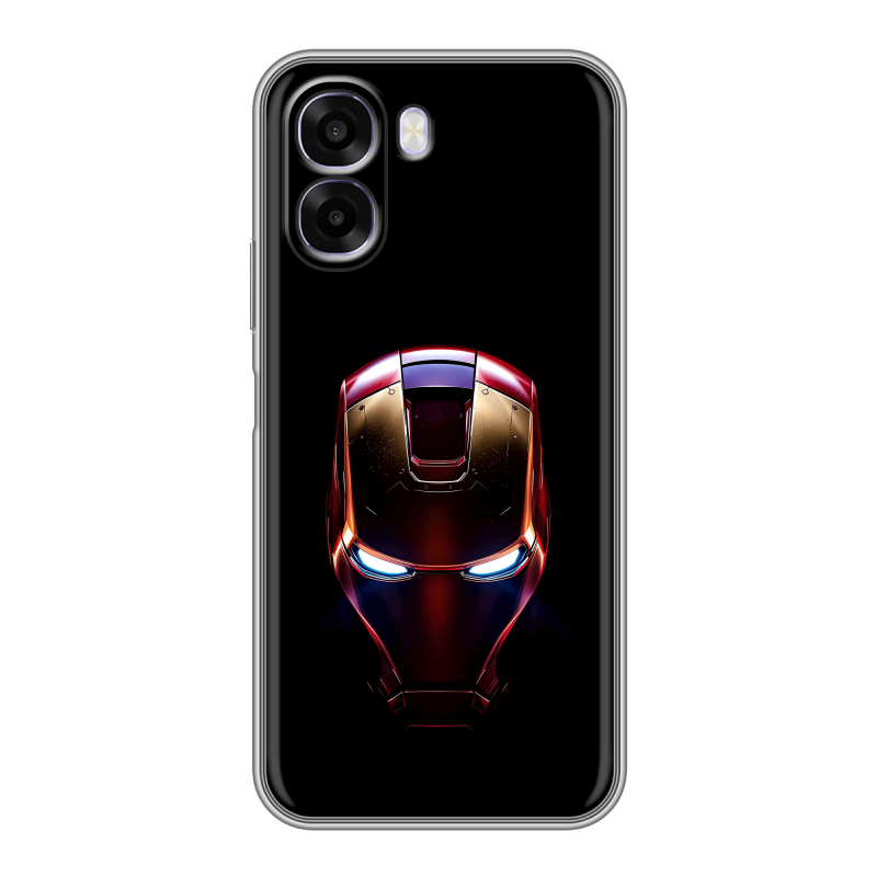 Силиконовый чехол на OPPO A6x с принтом IronMan Железный человек Силиконовый чехол на OPPO A6x с принтом IronMan Железный человек