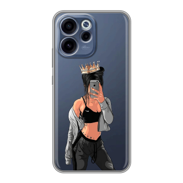 Силиконовый чехол на OPPO Reno15 F с принтом Женские принты Силиконовый чехол на OPPO Reno15 F с принтом Женские принты