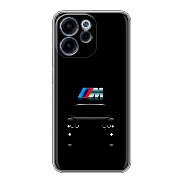 Силиконовый чехол на OPPO Reno15 F с принтом БМВ BMW