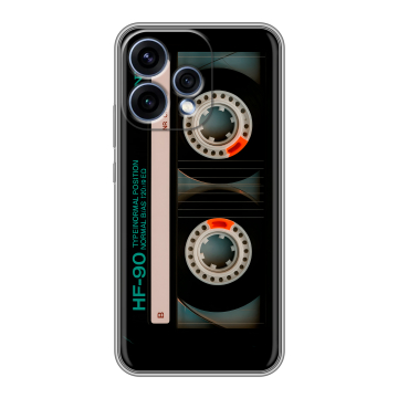 Силиконовый чехол на OPPO Reno15 с принтом Кассета Силиконовый чехол на OPPO Reno15 с принтом Кассета