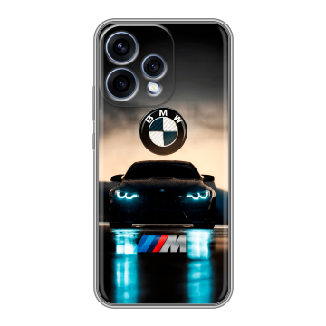 Силиконовый чехол на OPPO Reno15 с принтом БМВ BMW