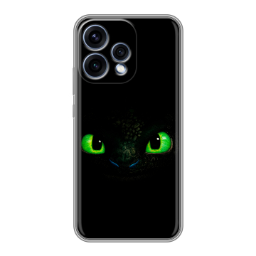Силиконовый чехол на OPPO Reno15 с принтом Как приручить дракона Силиконовый чехол на OPPO Reno15 с принтом Как приручить дракона