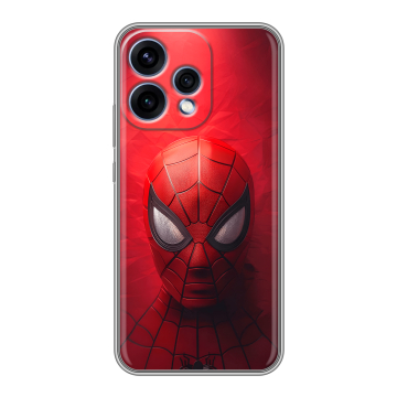 Силиконовый чехол на OPPO Reno15 с принтом Spiderman Человек паук Силиконовый чехол на OPPO Reno15 с принтом Spiderman Человек паук