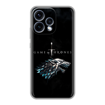 Силиконовый чехол на OPPO Reno15 с принтом Игра Престолов Game Thrones