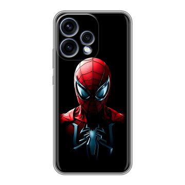 Силиконовый чехол на OPPO Reno15 5G с принтом Spiderman Человек паук