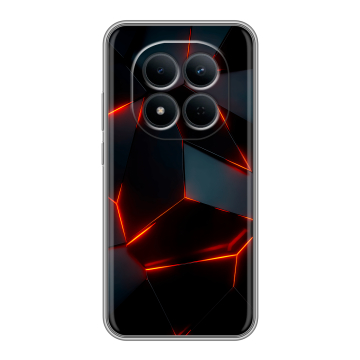 Силиконовый чехол на Redmi Note 15 5G с принтом Яркие абстракции