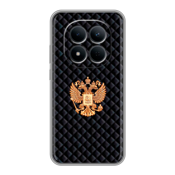 Силиконовый чехол на Redmi Note 15 5G с принтом Герб России принт