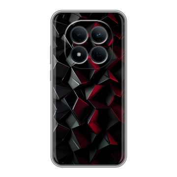 Силиконовый чехол на Redmi Note 15 5G с принтом Абстракция