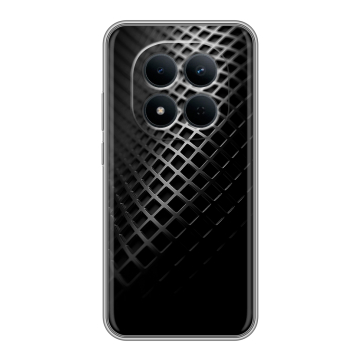 Силиконовый чехол на Redmi Note 15 5G с принтом Текстура металла