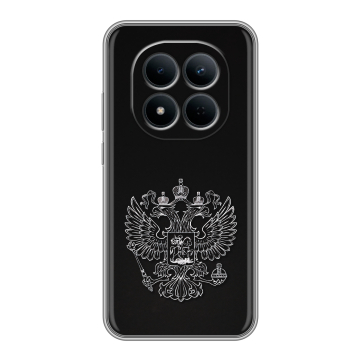 Силиконовый чехол на Redmi Note 15 5G с принтом Герб России Силиконовый чехол на Redmi Note 15 5G с принтом Герб России
