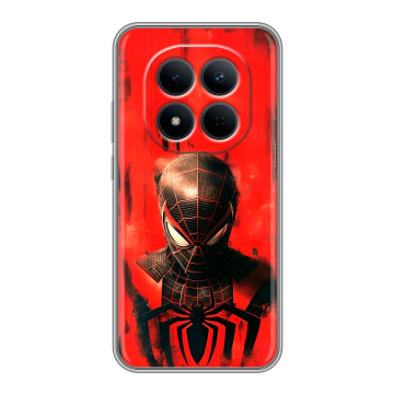 Силиконовый чехол на Redmi Note 15 5G с принтом человек паук spiderman